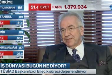 TUSIAD President Erol Bilecik Q&A With Melda Yücel On NTV